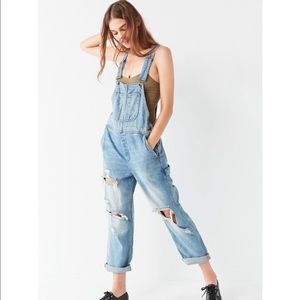 BDG Ryder Boyfriend Overall Vintage Slash